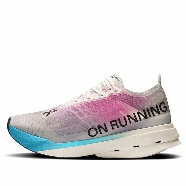 On Running オン 駈けっくら レディース スニーカー  【(WMNS)On Running Cloudboom Strike \u0027White Horizon\u0027 3WE30473195】  大きさ US_7(24.0糎)