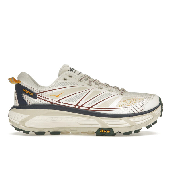 Hoka One One ホカオネオネ メンズ スニーカー  【Hoka One One Mafate Speed 2 Alabaster Oat Milk】  大きさ US_8(26.0糎) Alabaster/Oat Milk