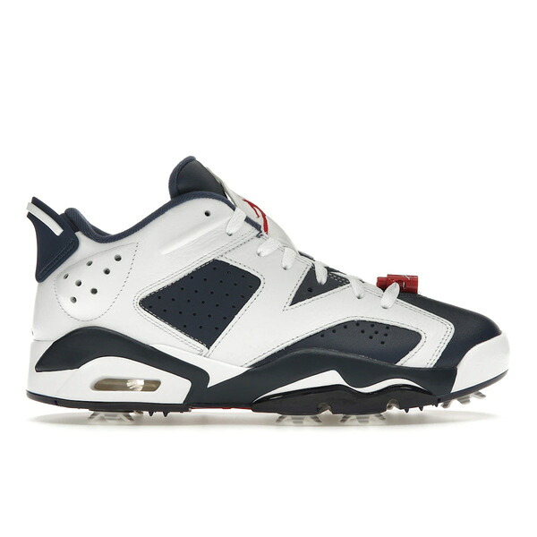 Jordan ジョーダン メンズ スニーカー 【Jordan 6 Low Golf Olympic】 サイズ US_10(28.0cm) White/Varsity Red/Midnight Navy