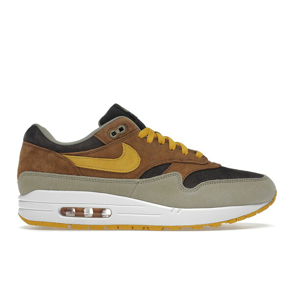 Nike ナイキ メンズ スニーカー 【Nike Air Max 1 PRM Duck Pecan Yellow Ochre】 サイズ US_M_13 Pecan/Yellow Ochre-Baroque Brown|asty