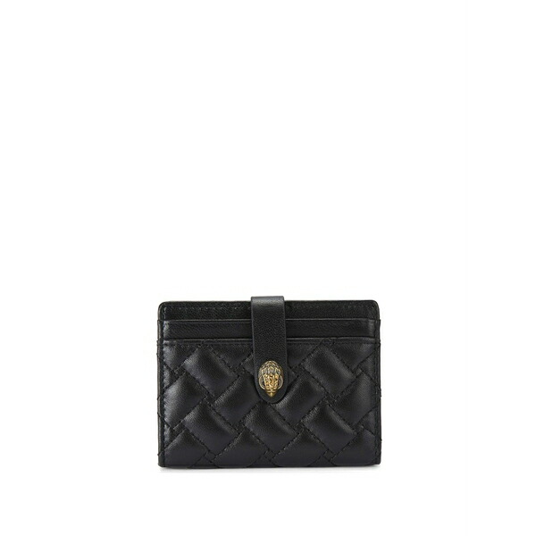 カートジェイガーロンドン レディース 紙入れ 付属品 Leather cardholder Black