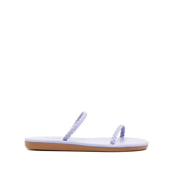 アンシエントグリークサンダル レディース サンダル シューズ Aprilia braided-strap sandals Purple