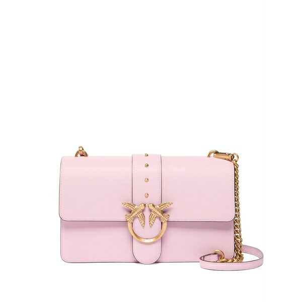 ピンコ レディース ショルダーバッグ 御徒面子 Love one mini cross body bag Pink
