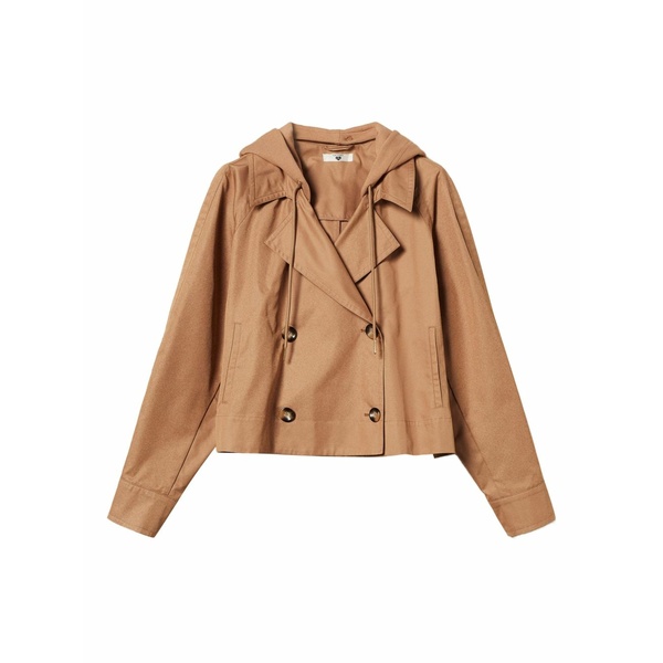 ツインセット レディース ジャケット&ブルゾン アウター Cropped jacket Brown|asty