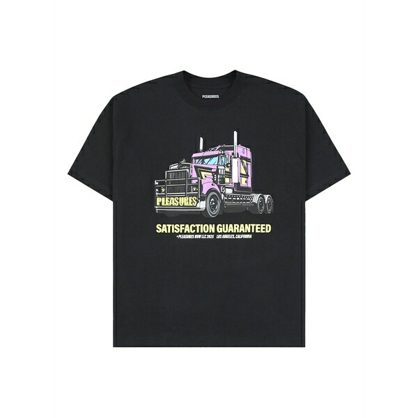 プレジャーズ メンズ Tシャツ トップス Big load t-shirt Black|asty