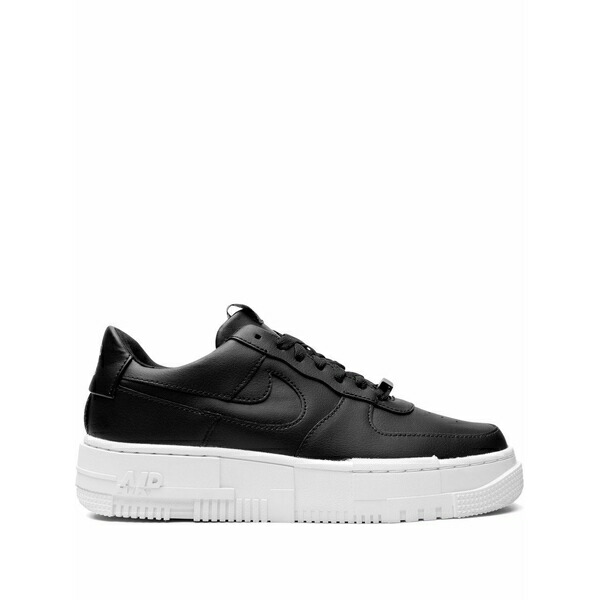 ナイキ レディース スニーカー シューズ Air force 1 pixel "black/white" sneakers Black｜asty
