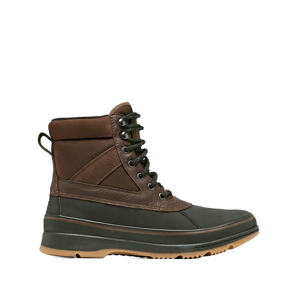 ソレル メンズ ブーツ シューズ Hiking waterproof ankle boots Brown|asty