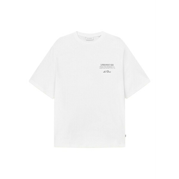 レ ドゥ メンズ Tシャツ トップス Basketball-print t-shirt White|asty
