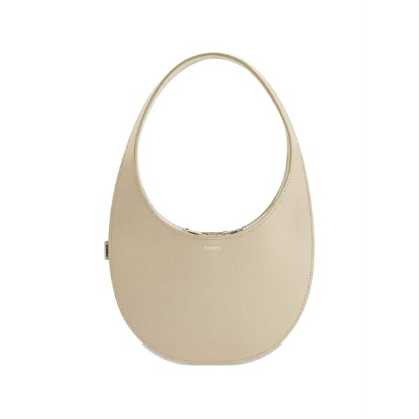 コペルニ レディース ショルダーバッグ 御徒面子 Arched handle swipe shoulder bag Neutrals