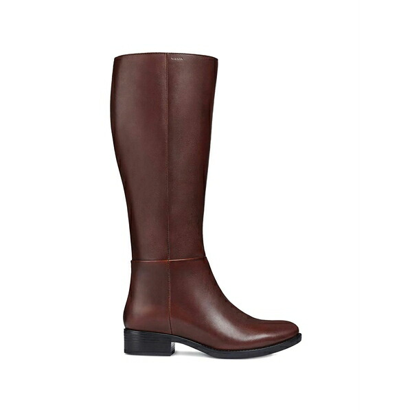ジェオックス レディース ブーツ シューズ Felicity panelling knee boots Brown