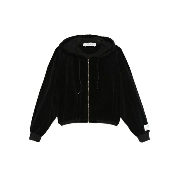 ゴールデングース レディース パーカー・スウェットシャツ アウター Zip-up hoodie Black
