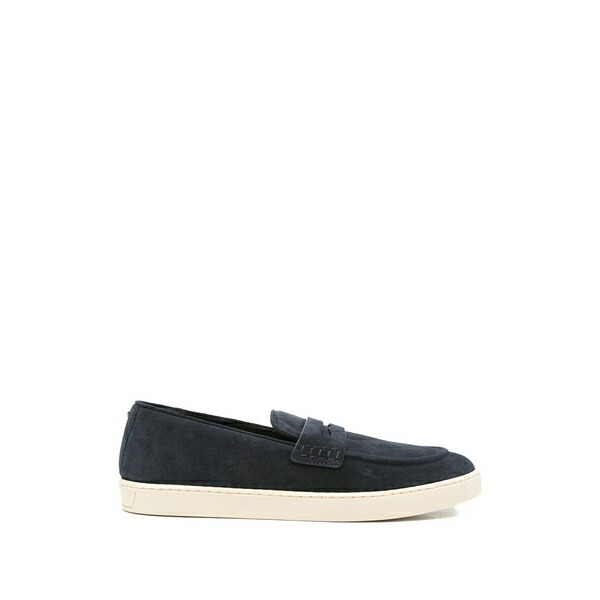 カナーリ メンズ スリッポン・ローファー シューズ Penny-strap loafers Blue｜asty