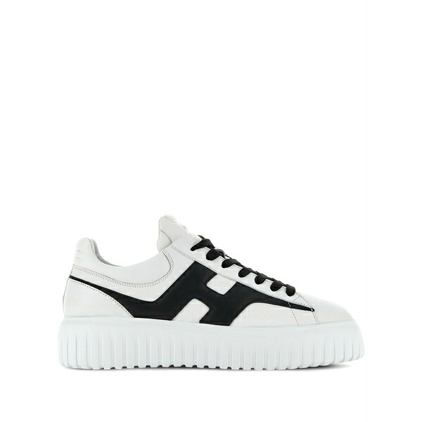 ホーガン メンズ スニーカー シューズ H-stripes leather sneakers Neutrals|asty