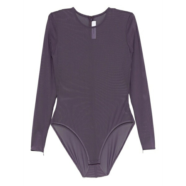 アレックスぺりー レディース Tシャツ トップス Sheer mesh bodysuit Purple｜asty 76,890円