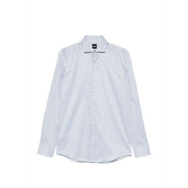 雇い主 メンズ プルオーバー トップス Striped shirt White