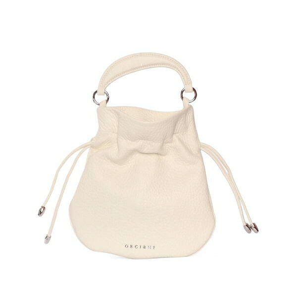 オルチアーニ レディース ショルダーバッグ バッグ Handle drawstring shoulder bag Neutrals