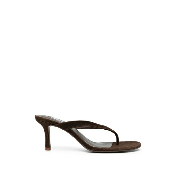 センソー レディース サンダル シューズ 75mm farah i sandals Brown｜asty