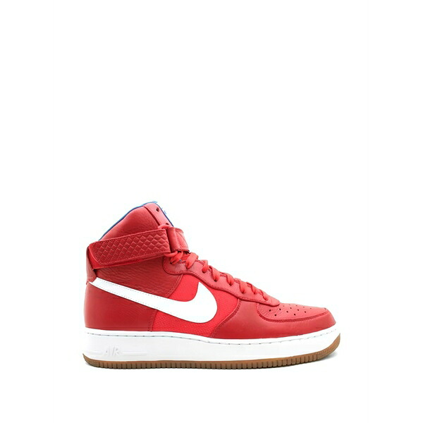 ナイキ メンズ スニーカー シューズ Air force 1 high high top sneakers Red