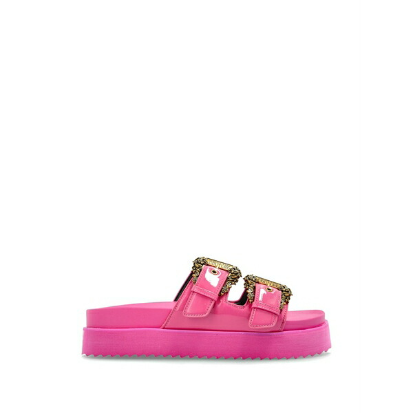 ベルサーチ レディース サンダル シューズ Buckle-strap sandals Pink|asty