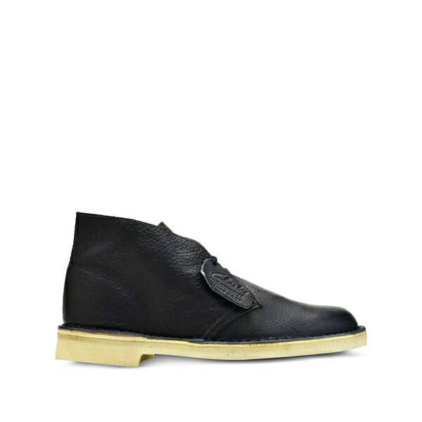 クラークス メンズ ブーツ シューズ Leather boots Black