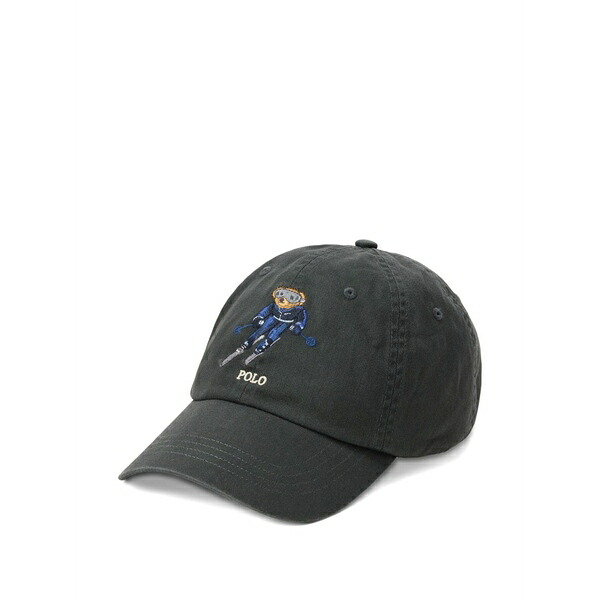 ラルフローレン メンズ 帽子 アクセサリー Polo bear baseball cap Grey