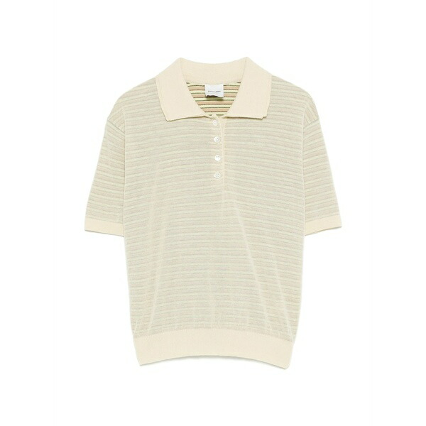 ナヌーシュカ レディース スポーツシャツ トップス Ceneca polo shirt Neutrals