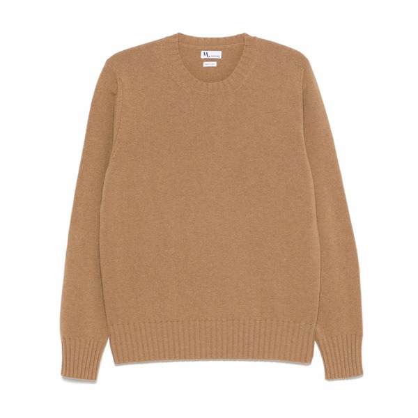 ドッピアアー メンズ ニット&セーター アウター Crew-neck sweater Brown｜asty