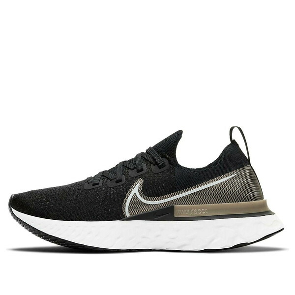 Nike ナイキ レディース スニーカー 【(WMNS) Nike React Infinity Run Flyknit Premium 'Black Metallic Gold Silk' CZ2861-001】 サイズ US_6(23.0cm)|asty