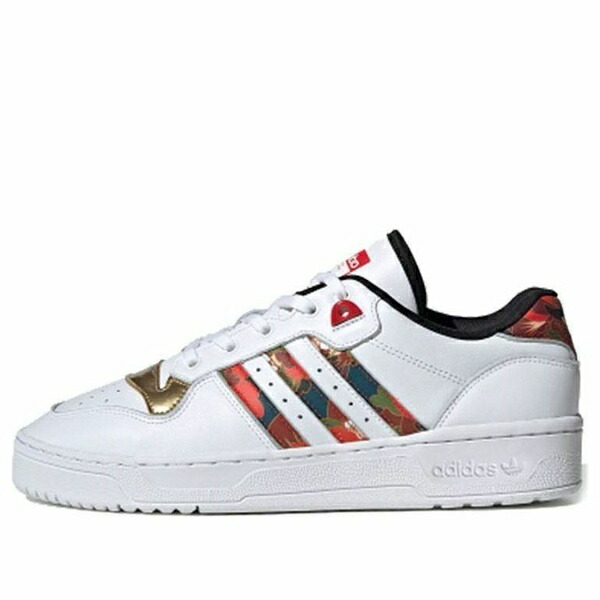 adidas アディダス レディース スニーカー  【(WMNS) adidas Rivalry Low CNY Black Gold Red FW5273】  サイズ US_W_10.5