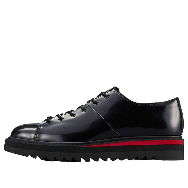 Onitsuka Tiger オニツカタイガー レディース スニーカー 【(WMNS) Onitsuka Tiger The Onitsuka Lace-Up Low 'Black Classic Red' 1182A309-001】 サイズ US_7(24.0cm)|asty