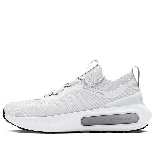 Under Armour アンダーアーマー レディース スニーカー 【(WMNS) Under Armour HOVR Phantom 4 'White Halo Grey' 3027594-100】 サイズ US_W_10｜asty