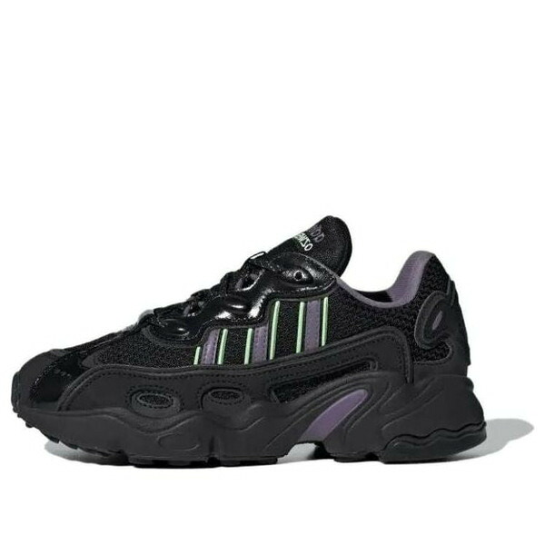 adidas アディダス レディース スニーカー  【(WMNS) adidas Ozweego OG \u0027Black Shadow Violet\u0027 IG6021】  大きさ US_W_11