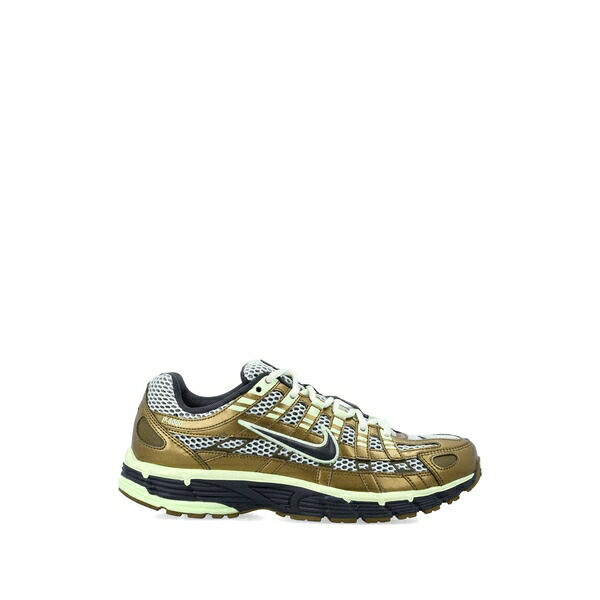 ナイキ メンズ スニーカー シューズ P-6000 panelled sneakers Gold
