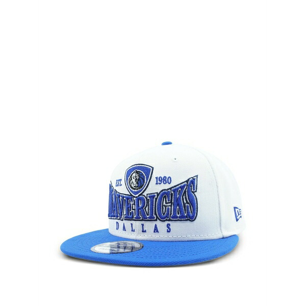 ニュー内鰓 メンズ 鳥打ち帽 付属物 9fifty dallas mavericks cap White