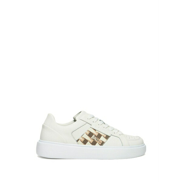 バリー レディース スニーカー シューズ Blayze lace-up leather sneakers White