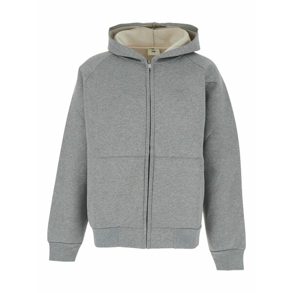 オートリー メンズ パーカー・スウェットシャツ アウター Zip-up hoodie Grey