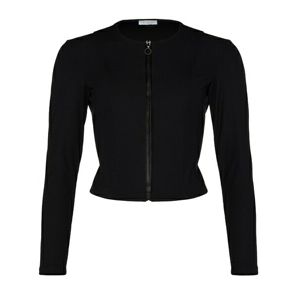 エレス レディース 上衣＆上衣 アウター Peggy jacket Black