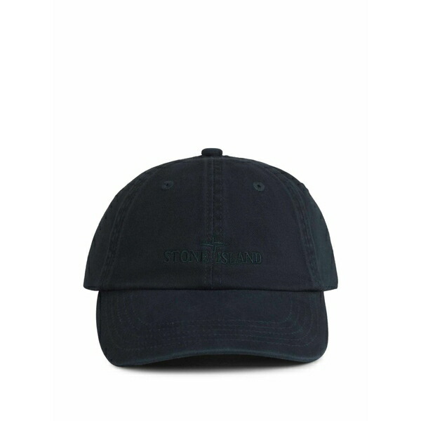 ストーンアイランド メンズ かぶり笠 佩び物 Cotton cap Blue