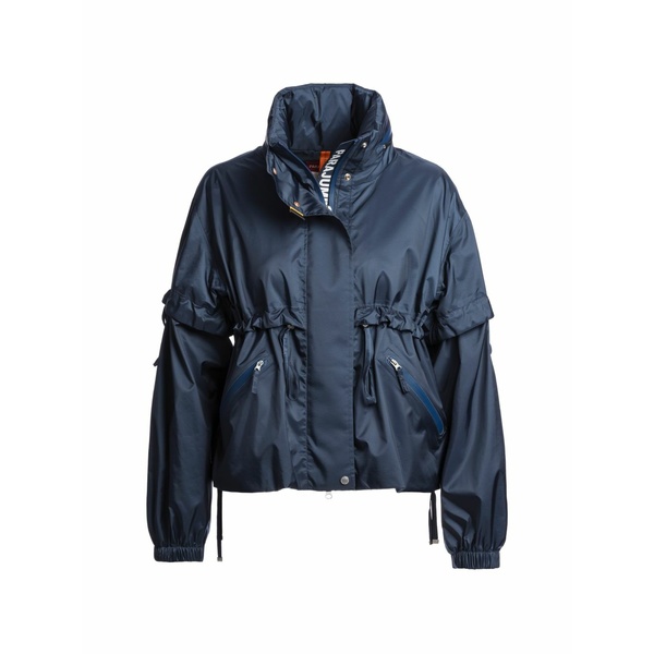 パラジャンパーズ レディース 上衣＆上衣 アウター Drawstring jacket Blue