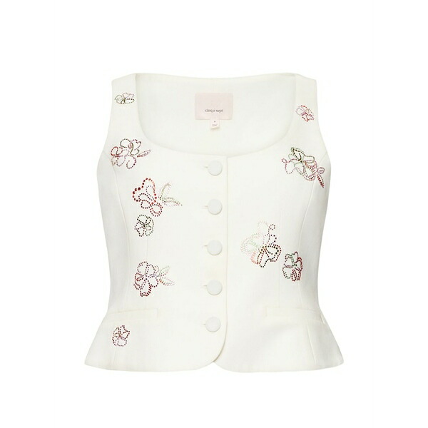 サンクアセプト レディース プルオーバー トップス Rowena top Neutrals