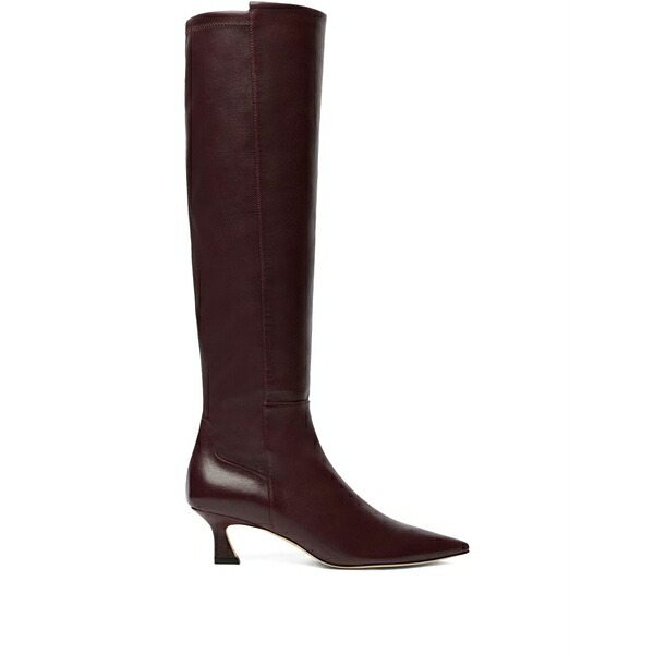 スチュアート ワイツマン レディース ブーツ シューズ 50mm 5050 vinnie boots Red|asty