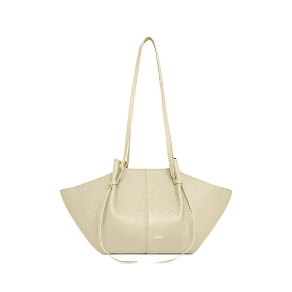 ユゼフィ レディース ショルダーバッグ 御徒面子 Large mochi pebble-grain shoulder bag Neutrals