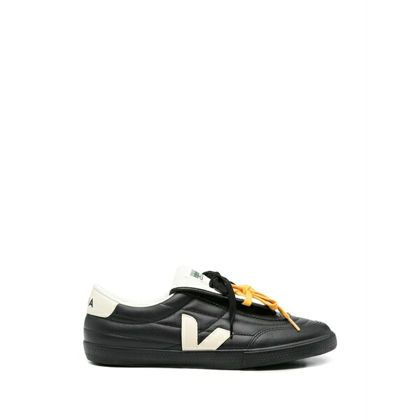 マリアーノ メンズ スニーカー シューズ X veja lace-up panelled sneakers Black