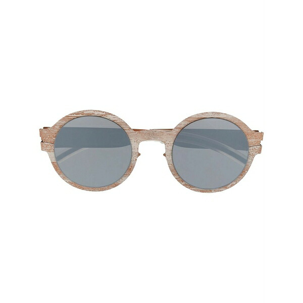 マイキータ レディース 黒眼鏡＆アイウェア 佩び物 Round-frame sunglasses Brown
