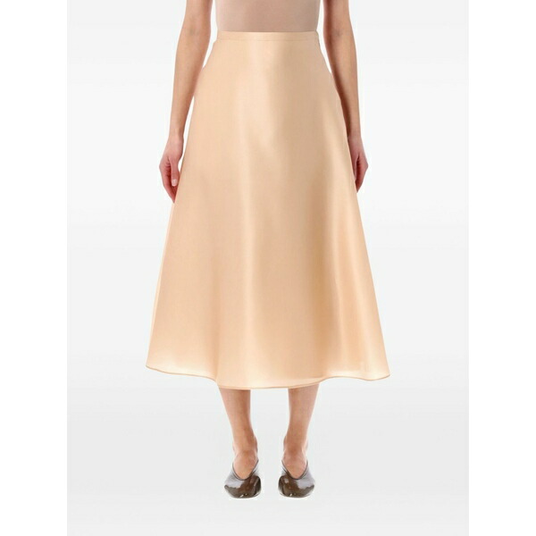 アルベルタ フェレッティ レディース スコート ボトムス Organza a-line MIDI skirt Neutrals