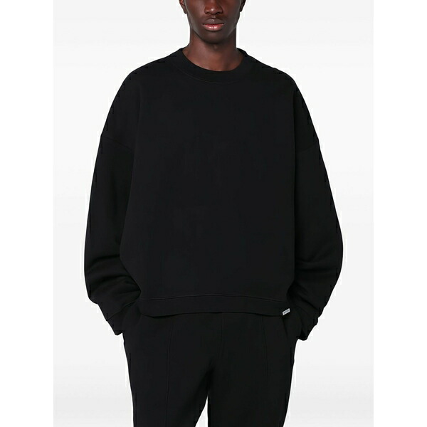 リプレゼント メンズ パーカー・スウェットシャツ アウター Round-neck sweatshirt Black