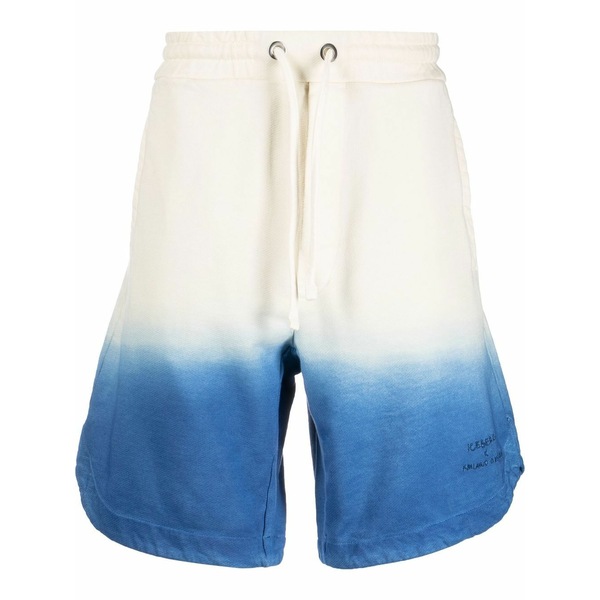 アイスバーグレタス メンズ 心地好いズボン下 ボトムス Kailand o. morris tie-dye shorts Neutrals