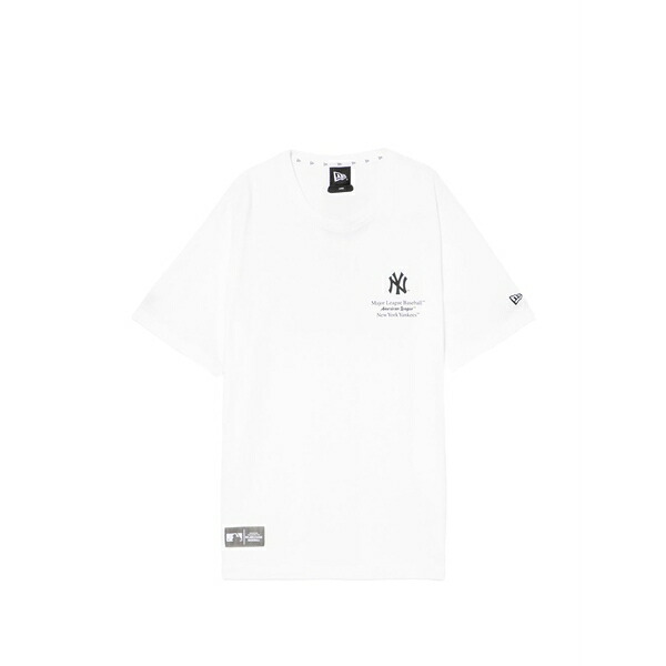 ニュー内鰓 メンズ プルオーバー トップス Crew-neck t-shirt White