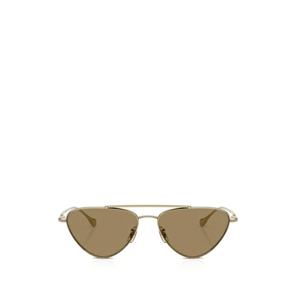 オリバーピープルズ レディース サングラス＆アイウェア アクセサリー Edition 1 titanium pilot sunglasses Gold｜asty