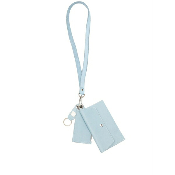 グイディ メンズ 札入れ 佩び物 Rv00 leather clutch Blue